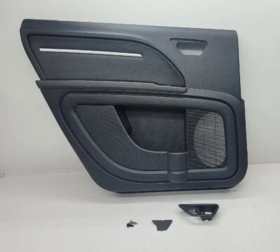 Dodge Journey Door Panel Black Driver Rear With Switch OEM 2009 2010 2011 0473 Foto 1 de 4