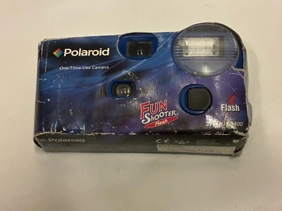 NEW Polaroid Fun Shooter Flash 27 Exposure One Time Use Camera EXP 09/2010 - Image 1 of 4