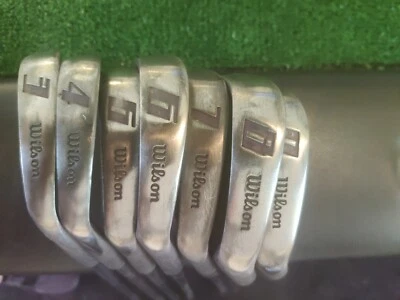 Wilson Pro Staff Jumbo Giant Sweet Spot 3-9 Iron Set Standard Steel Shafts - Image 1 of 4