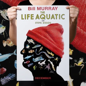 The Life Aquatic With Steve Zissou "December" Poster Reprint - Picture 1 of 4