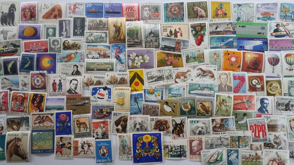 Poland Stamps Collection - 100 to 3000 Different Stamps - image 1 of 1