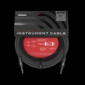 Cable de instrumento interruptor de apagado D'Addario American Stage, 30 pies - Imagen 1 de 4