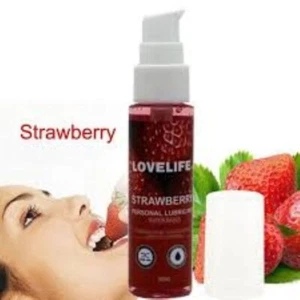 Lovelife Strawberry Personal Lubricant Love Life Water Based 2 x 30ml Fun Lube* - Picture 1 of 7