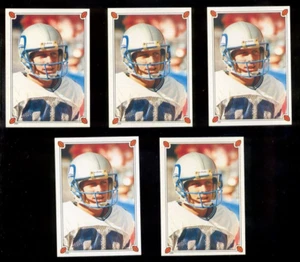 Lote de 5 tarjetas de pegatinas 1987 Topps Steve Largent Seattle Seahawks como nuevas - Imagen 1 de 1