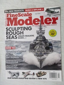 FEINMASSSTAB MODELLIERER MAGAZIN APRIL 2016 HMS HOWE BAUEN EIN DOPPELFLUGZEUG CHURCHILL - Bild 1 von 2