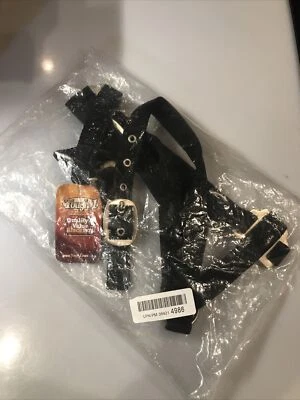 Tough 1 negro de lujo pony halter satinado con broche de presión 50-2013 NEGRO  Foto 1 de 4