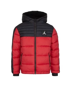 NWT Jordan Little Boys Air Color Block Puffer Jacket - 4 - Picture 1 of 1