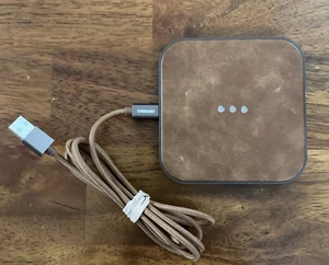 Courant Wireless Charger Serengeti Italian Leather - Photo 1 sur 2