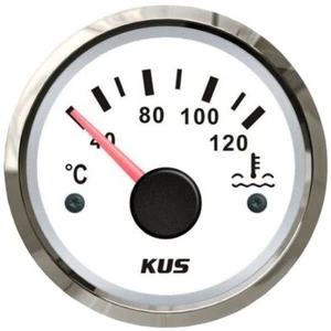 KUS Water Temperature Gauge Boat, Truck 40-120 Degrees Water Temperature, 12-24v - Picture 1 of 1
