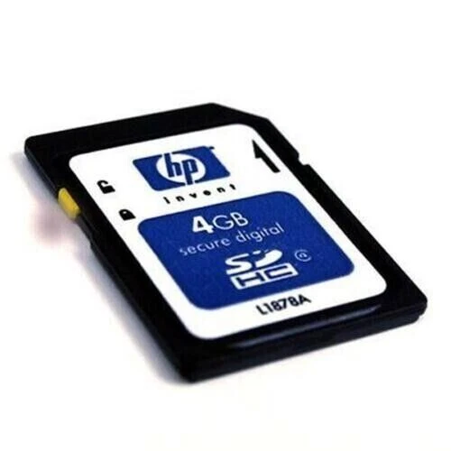 HP 4GB SDHC MEMORY CARD for Canon Nikon Pentax Digital SLR Camera - Image 1 of 1