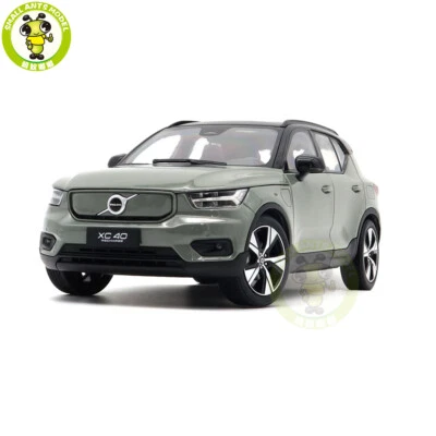1/18 Volvo XC40 Recharge Electric Car Green Diecast Model Toy Car Friends Gifts - Image 1 of 4