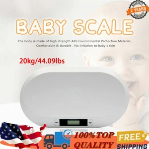 44Ibs Electronic Digital Baby Infant Scale LCD Display ABS Weight Grow Baby Pet - Picture 1 of 12