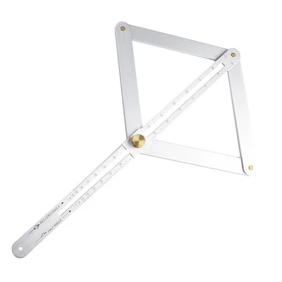 Quality Square Protractor Protractor Corner Angle Finder Measurements 17.1cm - Image 1 of 4
