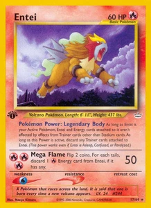 1st Edition - Entei (17) - 17/64 / LP / English - Picture 1 of 1