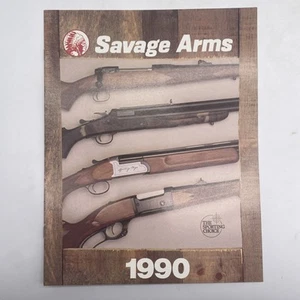 1990 Savage Firearms Catalog Vintage Paperback - Picture 1 of 4