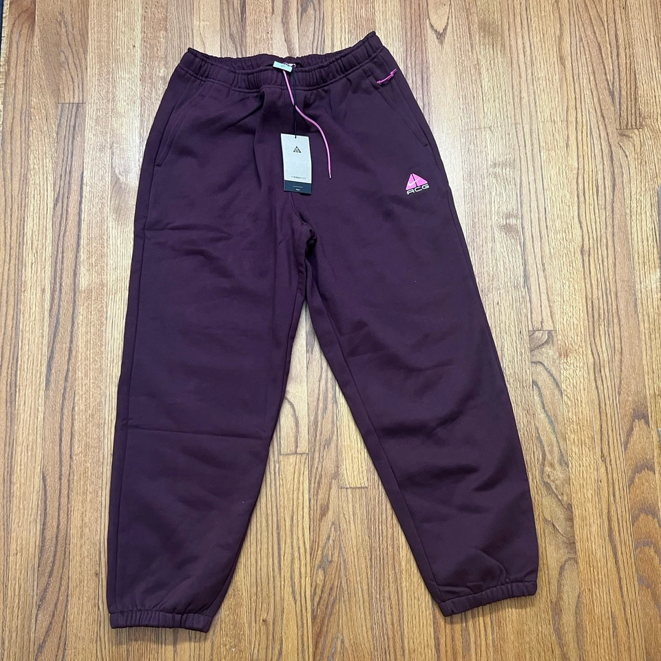 Nike Men's Size L-Tall ACG Lungs Therma-Fit Repel Tuff Fleece Pants FV8650-652