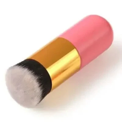 Brocha de maquillaje profesional - Base plana, rubor, contorno y herramienta cosmética en polvo Foto 1 de 4