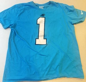 Nike The Nike Tee Carolina Panthers Cam Newton # 1 Jersey Shirt Size XL - Picture 1 of 3
