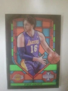 2013-14 Panini Innovation Stained Glass Pau Gasol #39 HOF Lakers - Picture 1 of 3
