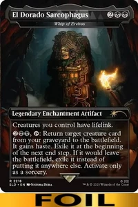 1x - El Dorado Sarcophagus [Whip of Erebos] - FOIL - Secret Lair: Playstation - Picture 1 of 1
