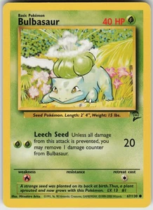 Played Bulbasaur 067/130 Common Base Set 2 - Picture 1 of 2