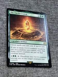 NM The Earth Crystal Final Fantasy Rare MTG Card 0184 FFIII Artifact - Picture 1 of 2