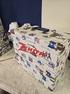 ZENITH RARE BICENTENNIAL 1776 PATRIOTIC TV  RADIO VACUUM TUBE REPAIRMANS CASE - Picture 1 of 14