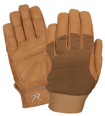 Rothco Mechanics Gloves - Coyote Brown - Image 1 of 3