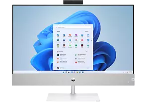 HP Pavilion 27 Ryzen 3 5300U 8GB 256GB Windows 11 Home All-in-One PC - Picture 1 of 3
