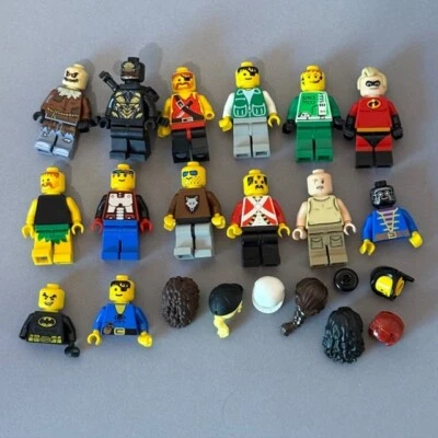 Lego Minifigure MIXED LOT vtg mini figure Star Wars Batman Disney DC Hair Pirate - Image 1 of 4