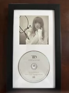 Taylor Swift SIGNED The Tortured Poets Department (TTPD) - Framed - Picture 1 of 1