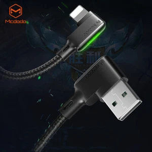 LED USB to iPhone Charger Cable Cord for iPhone 14 13 12 11 XS Pro Max XR SE 7 8 - Picture 1 of 12