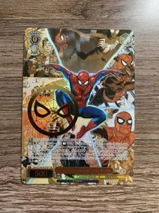 Weiss Schwarz Spiderman Card Dsw/S104-053SSP SSP Disney 100 FOIL Japan - Picture 1 of 2