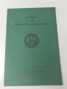 1940 A Tour of the Missouri Botanical Garden with Fold Out Map Photos Booklet - Bild 1 von 13