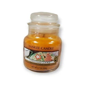 Yankee Candle Galleta de Navidad 3,7 OZ Tarro Pequeño Vela Colección Festiva - Imagen 1 de 4