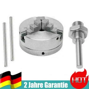 4 PCS Z011 3-Backenfutter Bohrfutter für Drehmaschine Werkzeugmaschinen Silber - Bild 1 von 12