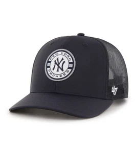 Sombrero ajustable Berm Trucker marca New York Yankees '47 azul marino - Imagen 1 de 2