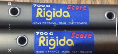 Set Of 2 Vintage RIGIDA Score Clinchers /RIMS 700C  28 H - NOS - Image 1 of 4