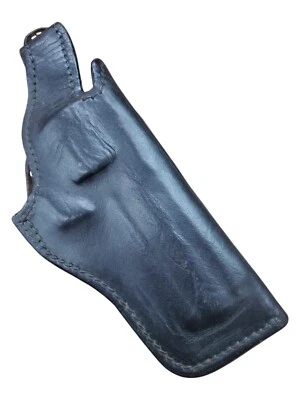 Triple K Black Leather #201-7 Holster For Medium Revolver, Right Handed - Image 1 of 3