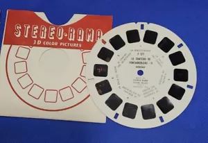 Stereo-Rama View-Master Reel F 517 le Chateau de Fontainebleau II Made in Italy - Bild 1 von 3