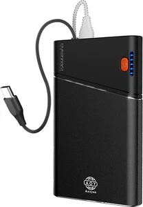 Aaoyun portable charger power bank 10000mah, black - Picture 1 of 9