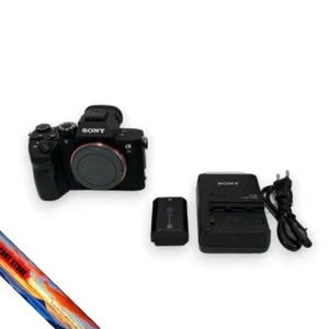 Sony A7R III A7R3 ILCE-7RM3 A7RIII Mirrorless Digital Camera Black Alpha Tested - Picture 1 of 5