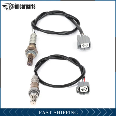 2X para Honda Civic 2001-2003 1,7 L aguas arriba aguas abajo sensor de oxígeno O2 Foto 1 de 4