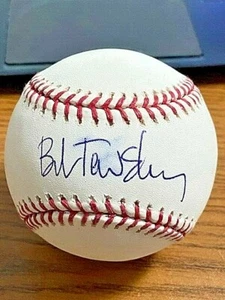 BOB TEWKSBURY SIGNED AUTOGRAPHED OML BASEBALL! Cardinals, Yankees, Cubs, Twins! - Picture 1 of 2