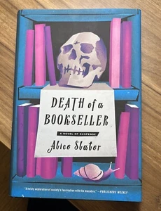 Death of a Bookseller by Alice Slater (2023, Hardcover) - Foto 1 di 6