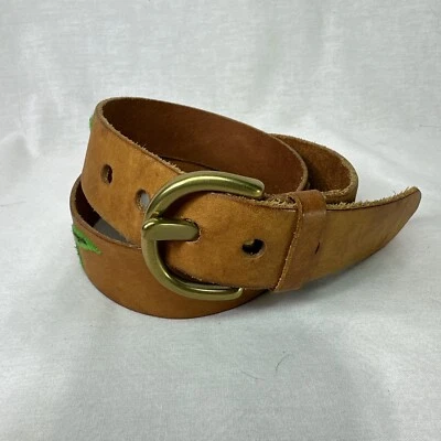 Cinturón de mujer GAP mediano de cuero genuino bordado floral Foto 1 de 4