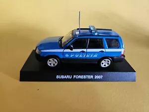 Subaru Forester Del 2007 Polizia Di Stato Scala 1:43 De Agostini - Foto 1 di 1