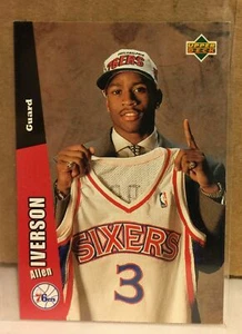 Allen Iverson 1996-97 Collector's Choice Rookie Toys R Us Exclusive Mini #26 RC - Bild 1 von 2