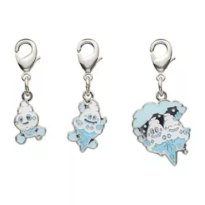 Pokemon Center National Zukan Metal Charm 582 583 584 Vanillite Vanillish Unova - Picture 1 of 1