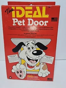 The IDEAL Pet Door Small 5"x 8" Flap Size Doggie Cats NEW in BOX dog cat - Picture 1 of 7